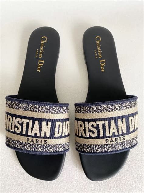 are dior dway slides true to size|christian Dior sandals outfit.